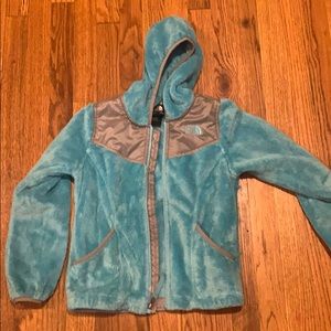 Girls north face fleece size small